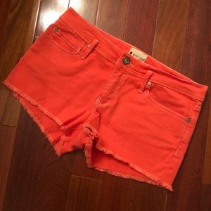 ROXY Coral Denim Shorts